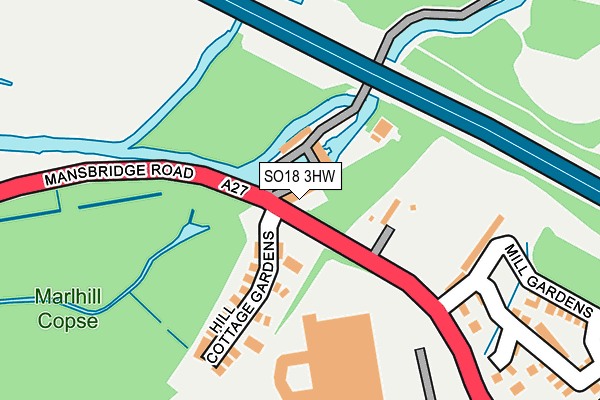 Map of THE SWAN POOL & SPA CENTRE LIMITED at local scale