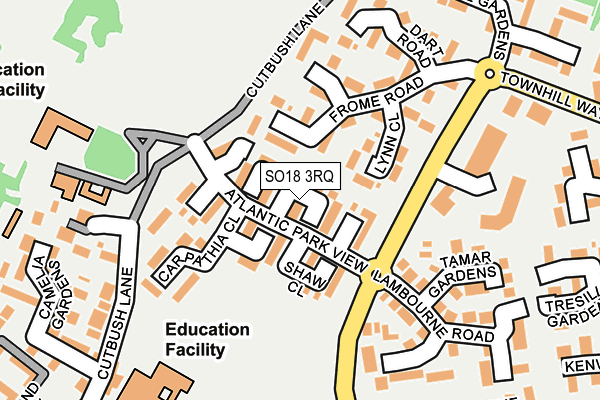 Map of BGK CONSTRUCTION LIMITED at local scale