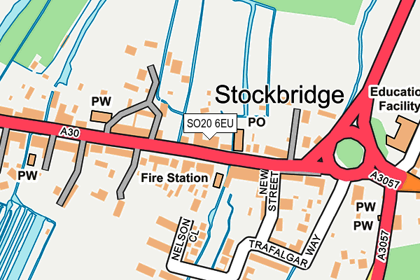 Map of STOCKBRIDGE MGT LIMITED at local scale