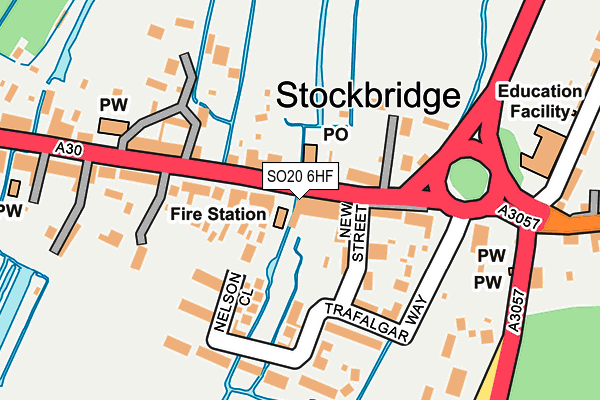 Map of WILLOW & CO STOCKBRIDGE LIMITED at local scale