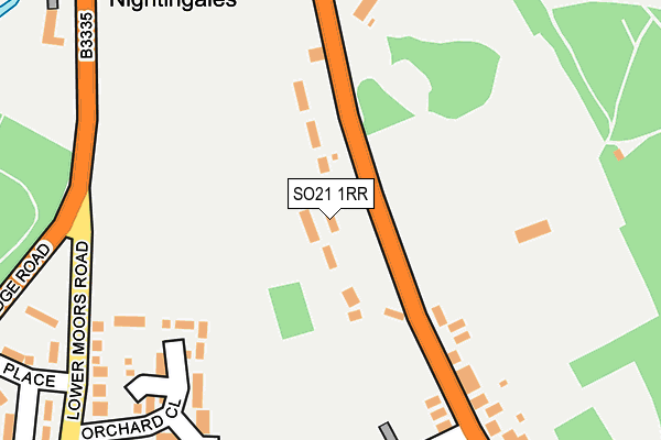 Map of MACKS FITNESS LIMITED at local scale