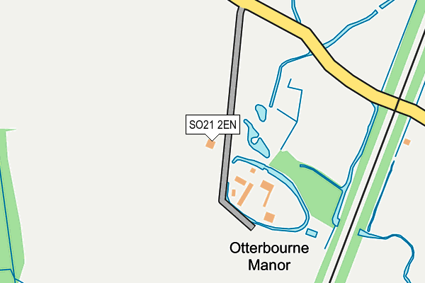 SO21 2EN map - OS OpenMap – Local (Ordnance Survey)