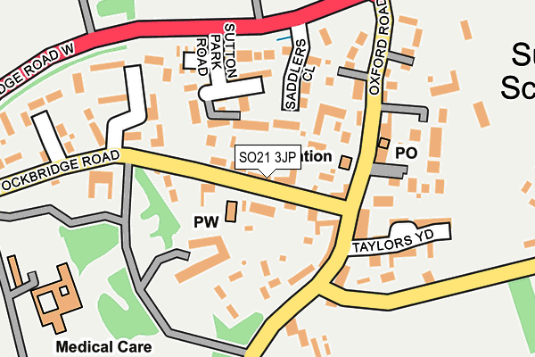 Map of RAY JORDAN & COMPANY LIMITED at local scale