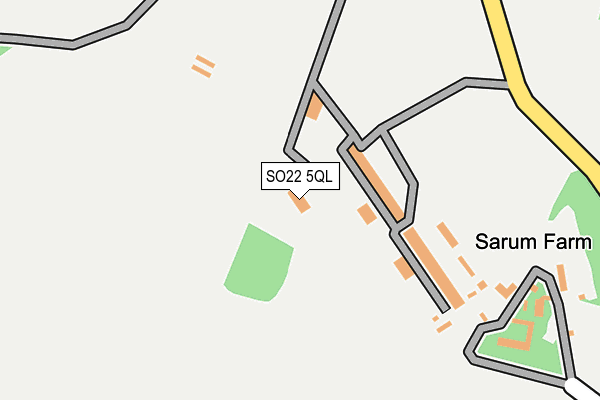 SO22 5QL map - OS OpenMap – Local (Ordnance Survey)