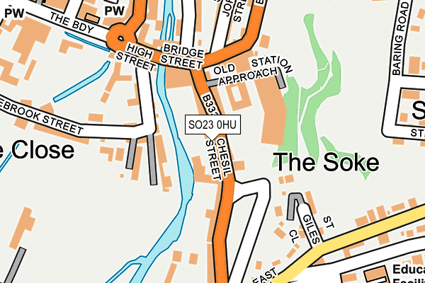 Map of SOVEREIGN BATHROOMS WINCHESTER LTD at local scale
