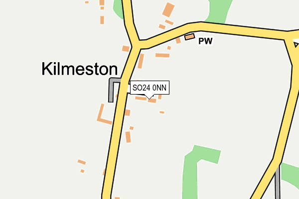 SO24 0NN map - OS OpenMap – Local (Ordnance Survey)