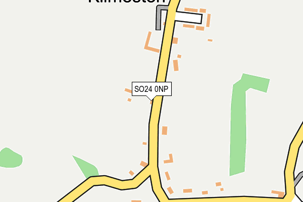 SO24 0NP map - OS OpenMap – Local (Ordnance Survey)