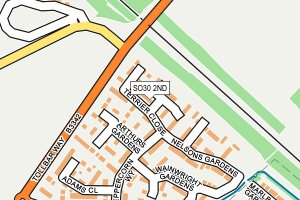 SO30 2ND map - OS OpenMap – Local (Ordnance Survey)
