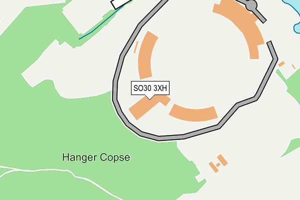 Map of HAMPSHIRE STADIUM LIMITED at local scale