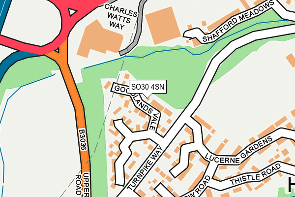 Map of BRIANT BUILDING LTD. at local scale