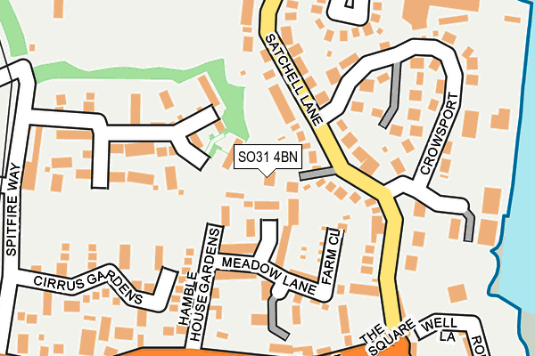 Map of DEAKIN WILL LTD at local scale
