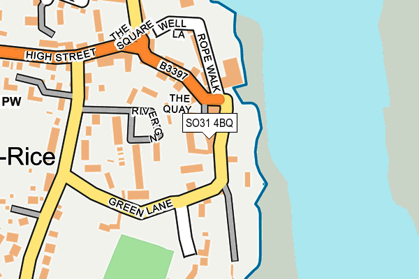 SO31 4BQ map - OS OpenMap – Local (Ordnance Survey)