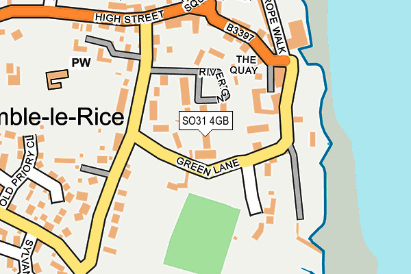 SO31 4GB map - OS OpenMap – Local (Ordnance Survey)
