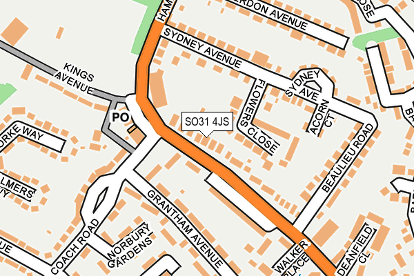 Map of KENA LIMITED at local scale