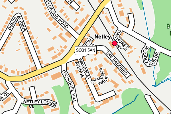 Map of VICTORIA HOUSE (NETLEY) LIMITED at local scale