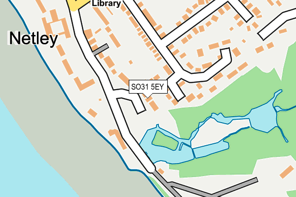 SO31 5EY map - OS OpenMap – Local (Ordnance Survey)