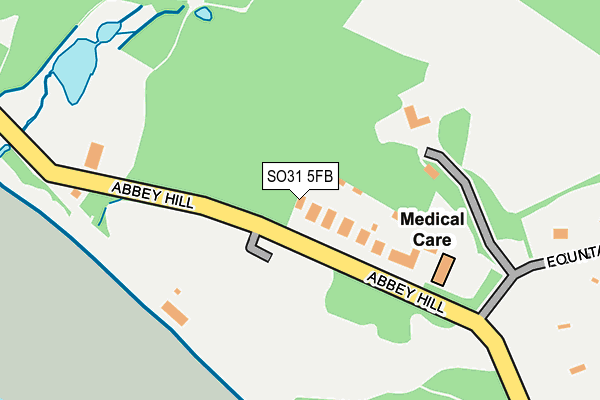Map of ADAM HAWLEY LIMITED at local scale