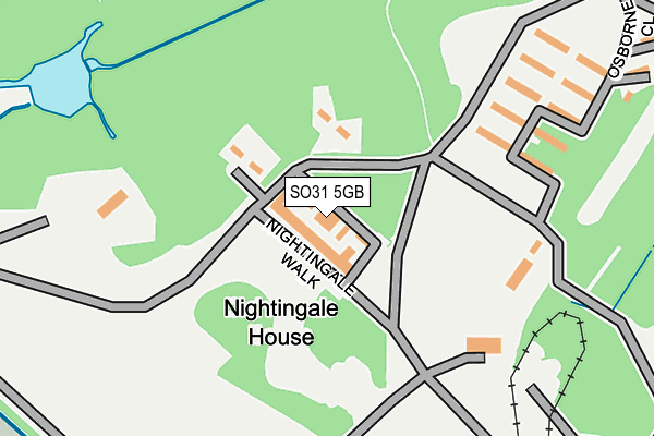 SO31 5GB map - OS OpenMap – Local (Ordnance Survey)