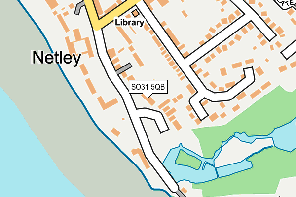 SO31 5QB map - OS OpenMap – Local (Ordnance Survey)