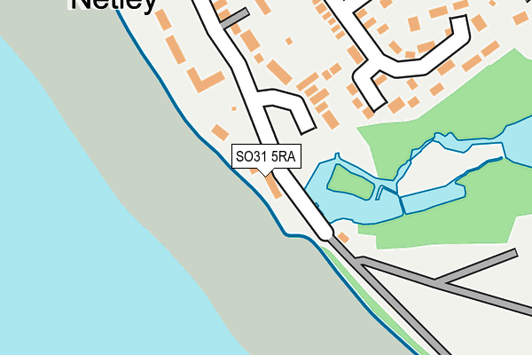 SO31 5RA map - OS OpenMap – Local (Ordnance Survey)