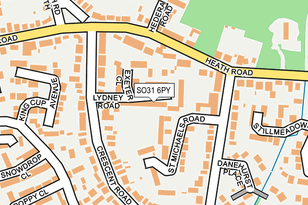 Map of APODDO LLP at local scale