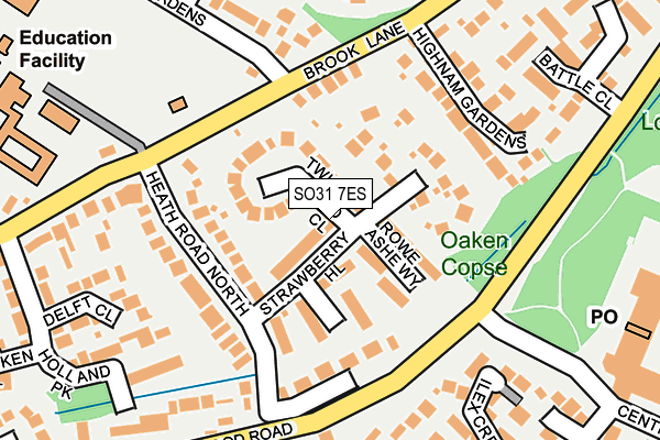 Map of OATY GOAT LTD at local scale