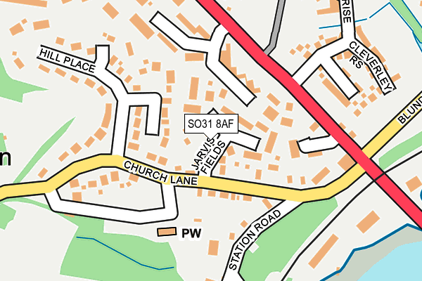 Map of JLD BRANDING LTD at local scale