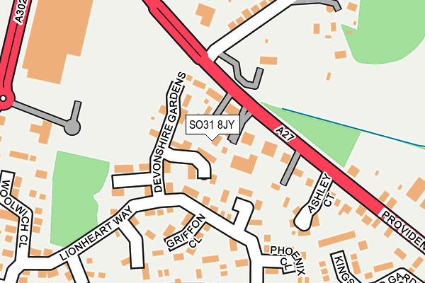 Map of LONSDALE GARDENS MANAGEMENT COMPANY LIMITED at local scale