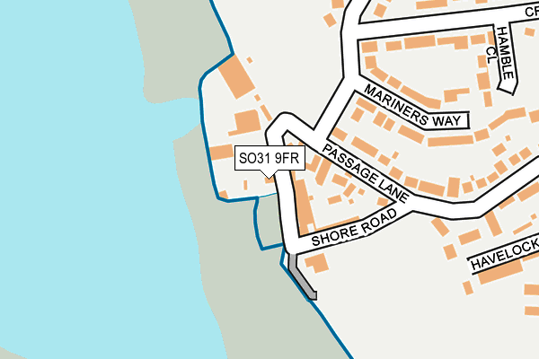 Map of STONE PIER MARINA MANAGEMENT LTD at local scale