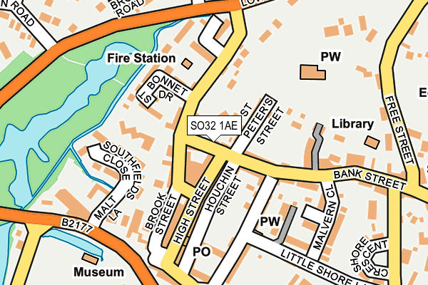 Map of TILLINGTON K ENTERPRISES LTD at local scale