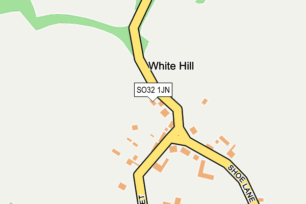 SO32 1JN map - OS OpenMap – Local (Ordnance Survey)