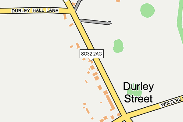 SO32 2AG map - OS OpenMap – Local (Ordnance Survey)