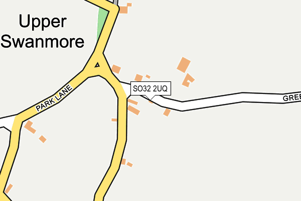 SO32 2UQ map - OS OpenMap – Local (Ordnance Survey)