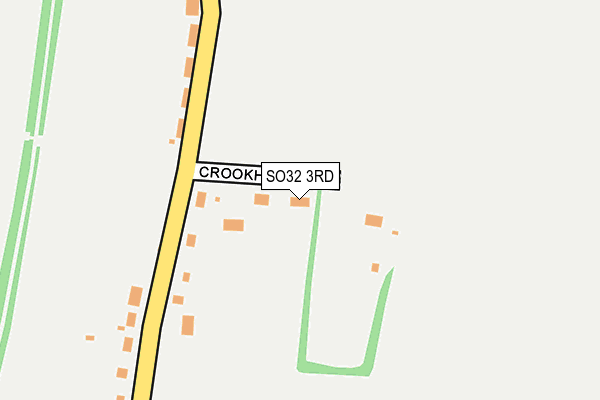 SO32 3RD map - OS OpenMap – Local (Ordnance Survey)
