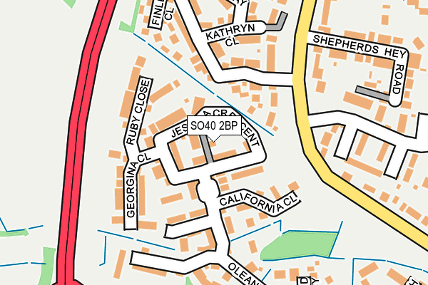 Map of NEW FOREST HEATING SERVICES LTD at local scale