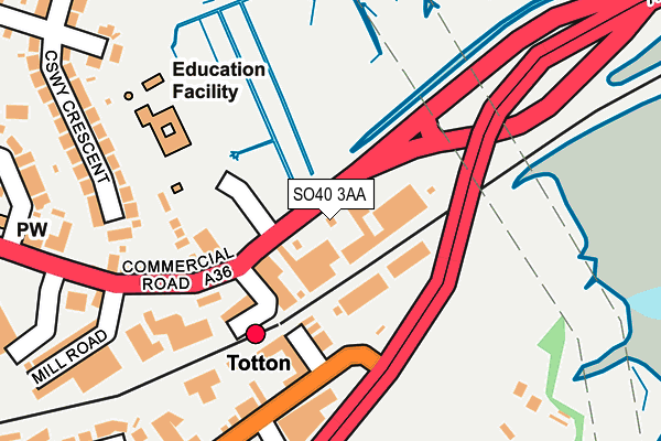 Map of MARTIN AND DODDS LIMITED at local scale
