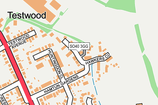 Map of ASJ SCAFFOLDING LTD at local scale