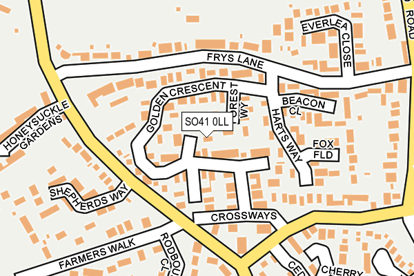 Map of EXCEL LOGISTIC SERVICES LTD at local scale