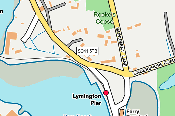 Map of FERRYPOINT MANAGEMENT COMPANY LIMITED at local scale