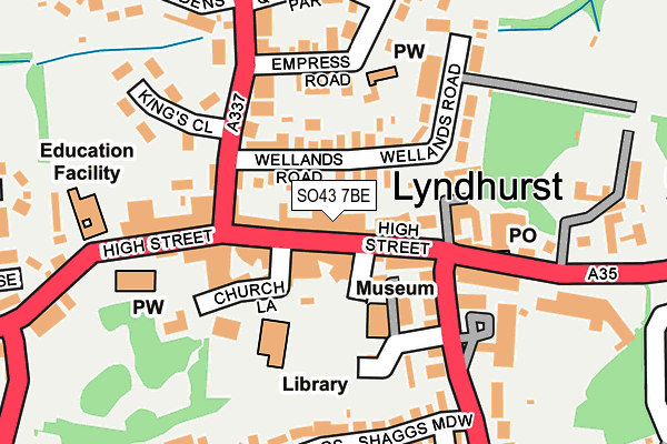 Map of SPOTLIGHT SALES AND LETTINGS LTD at local scale