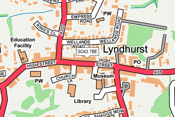 Map of THE OLD MILL AT SALISBURY LTD at local scale