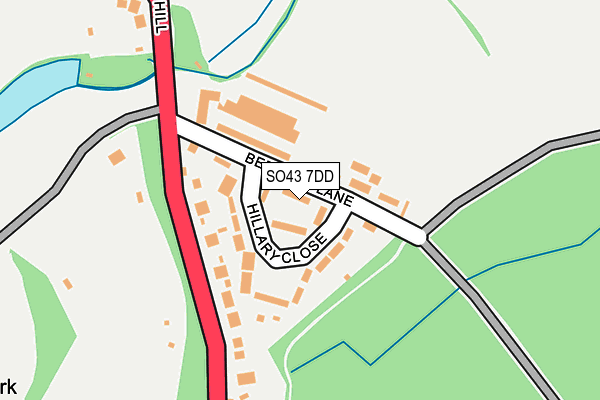 Map of BARNSLEY HOUSE TRADING LIMITED at local scale