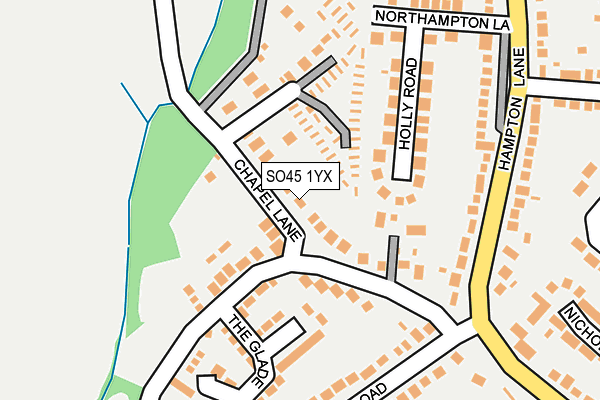Map of FOREST BROOK DEVELOPMENTS LIMITED at local scale