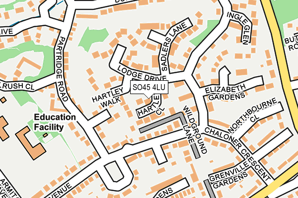 Map of STEWART WILKINS LTD at local scale