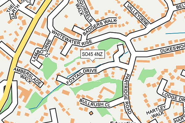 Map of EXTENSION DESIGN BUILDING PLANS LIMITED at local scale