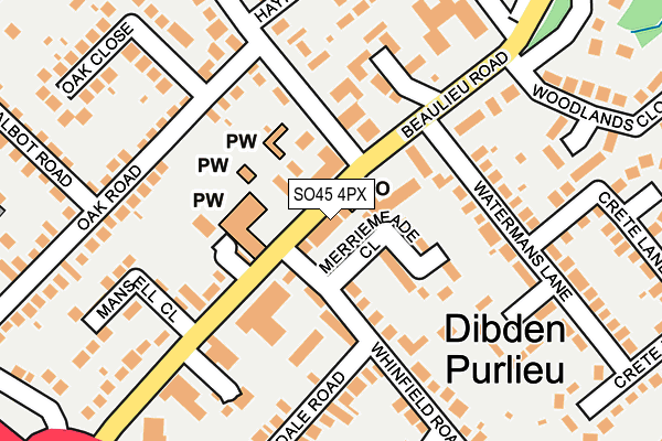 Map of MIRKAY LIMITED at local scale