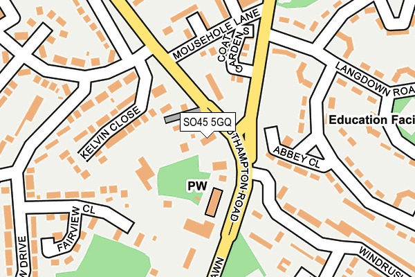 Map of PAUL BISGROVE BUILDERS LIMITED at local scale