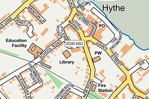Map of BROOKLADY LTD at local scale
