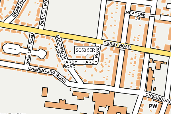SO50 5ER map - OS OpenMap – Local (Ordnance Survey)