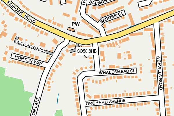 Map of WESSEX FUNERAL SERVICES LIMITED at local scale